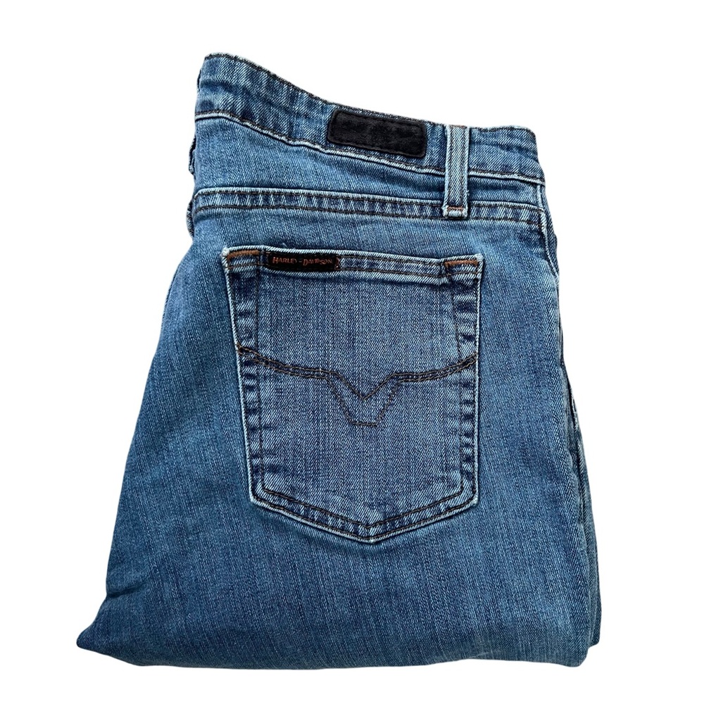 Harley-Davidson Blue Straight Leg Jeans